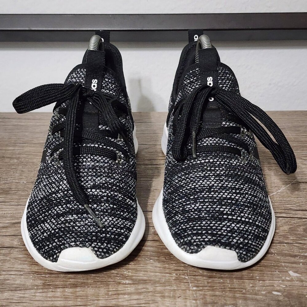 Adidas Cloudfoam Pure Women's Athletic Shoes Size 6 Black - Picture 2 of 9
